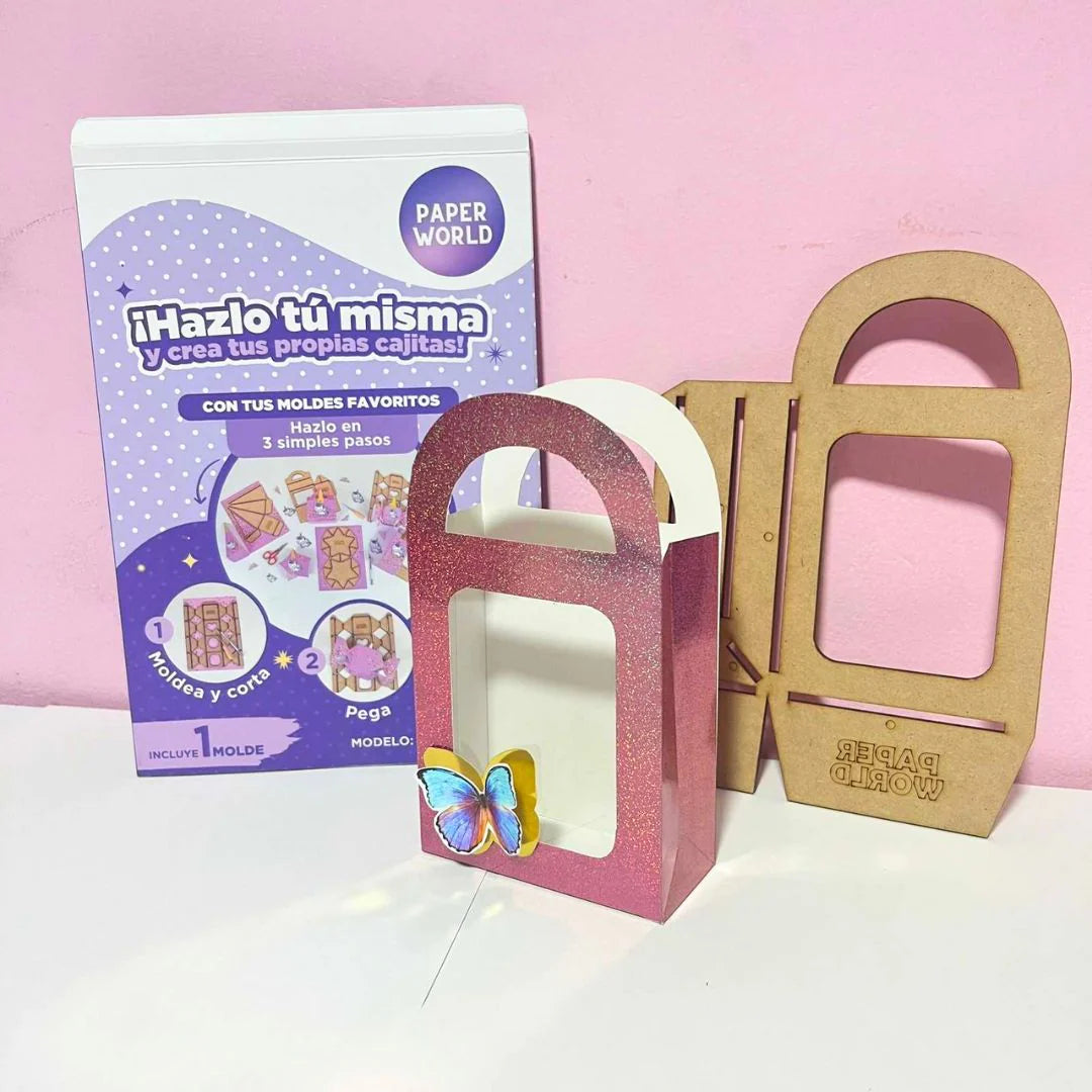MOLDES PAPER WORLD - CAJITAS A MANO