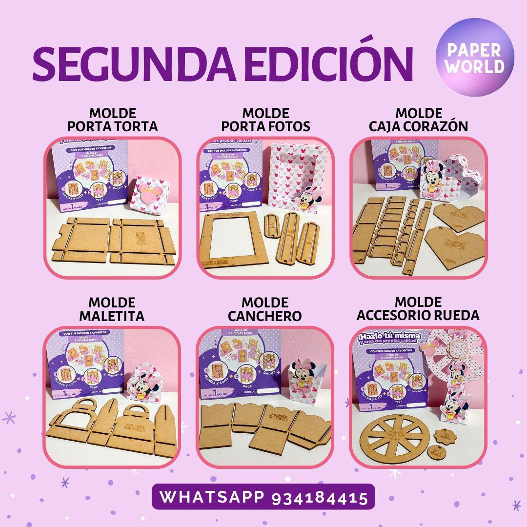 MOLDES PAPER WORLD - CAJITAS A MANO