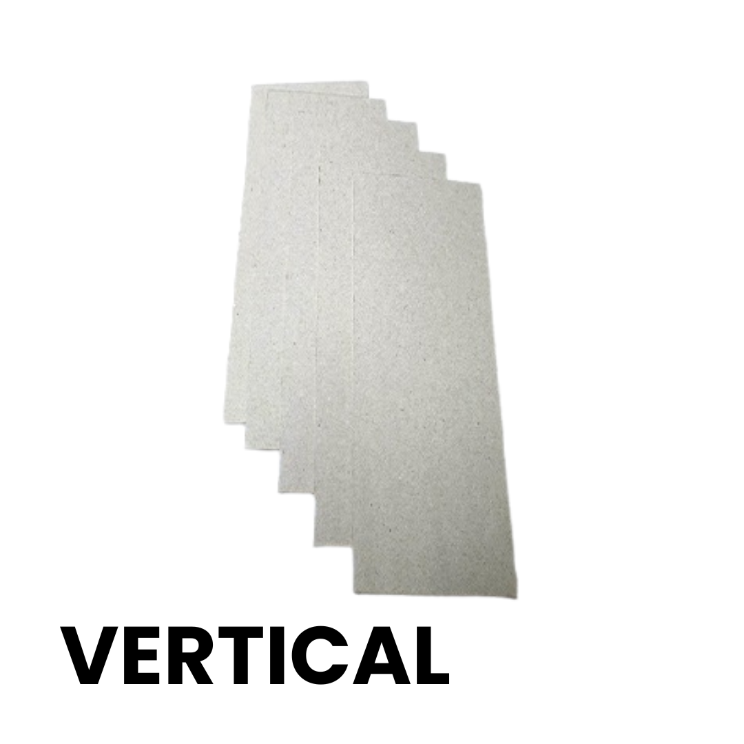 CARTON GRIS VERTICAL 7X22 CM PAQ. 20 UNIDADES