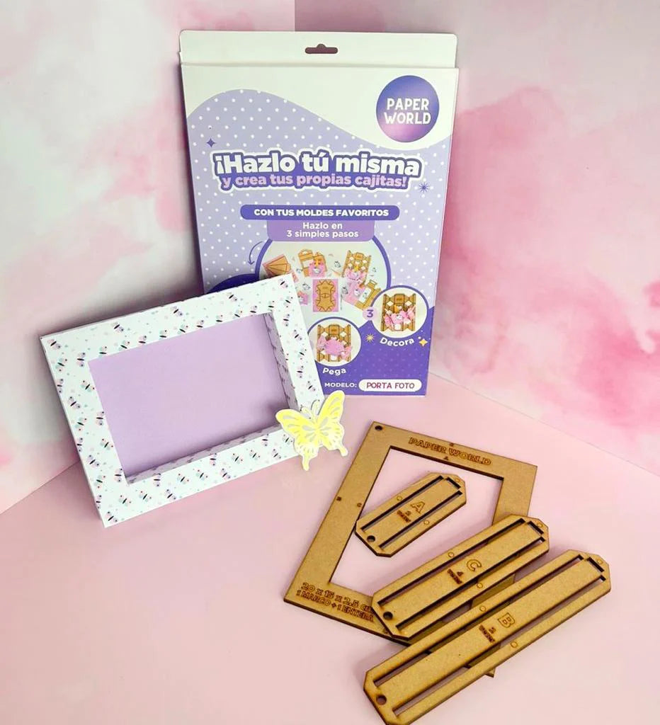 MOLDES PAPER WORLD - CAJITAS A MANO