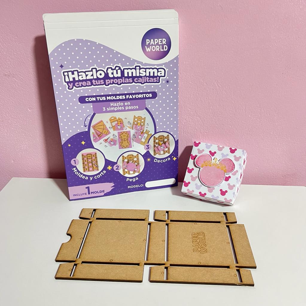MOLDES PAPER WORLD - CAJITAS A MANO