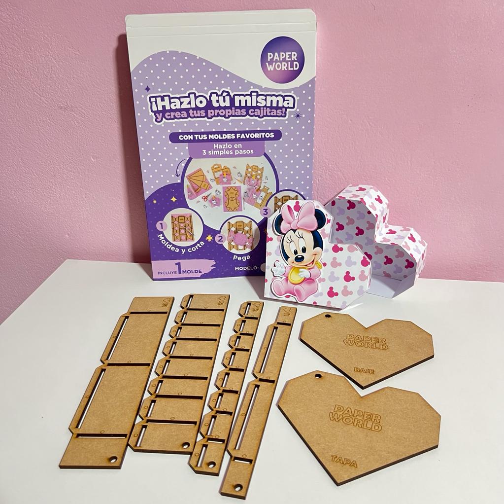 MOLDES PAPER WORLD - CAJITAS A MANO