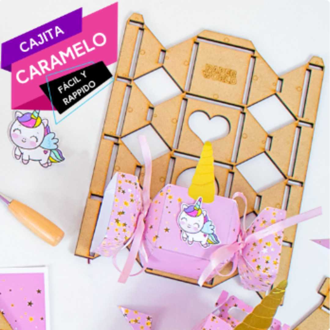MOLDES PAPER WORLD - CAJITAS A MANO