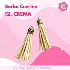 Borlas de cuerina Paq. 5 unidades