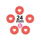 DISCOS 24MM - 5UND