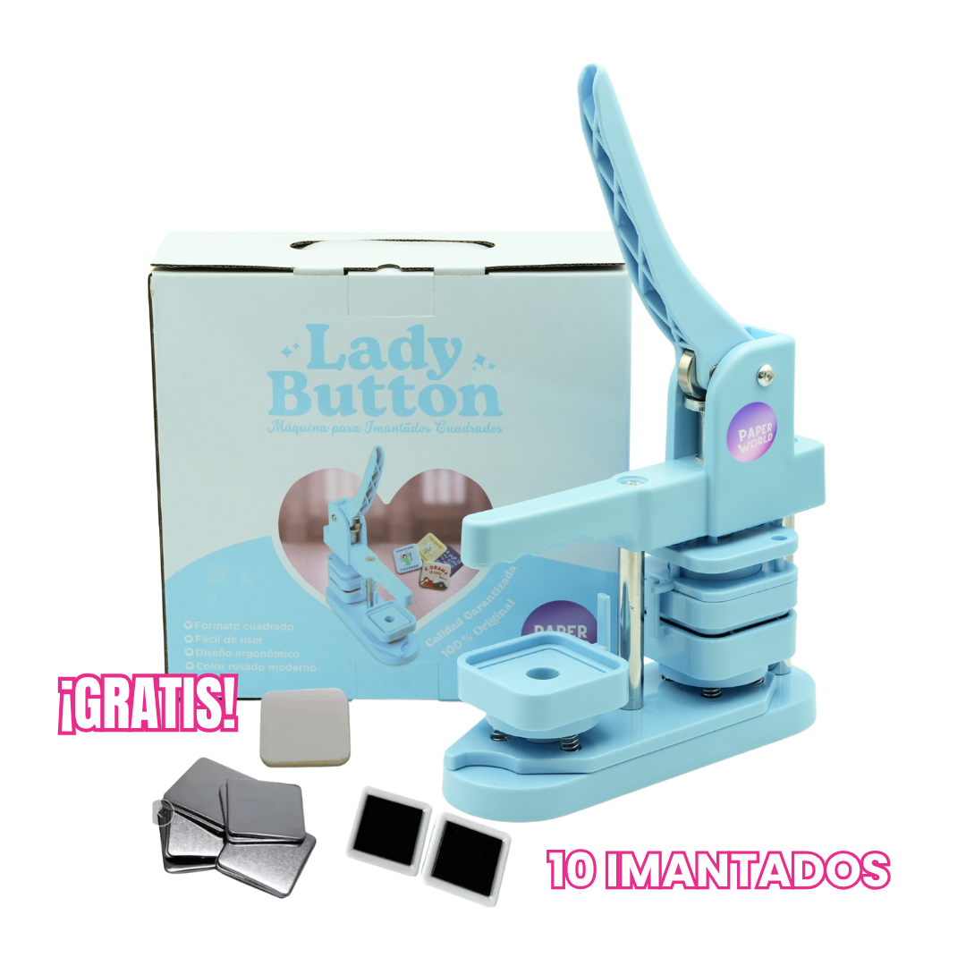 Lady Button Cuadrada