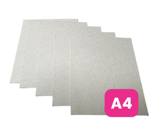Carton Gris A4 x 10 und