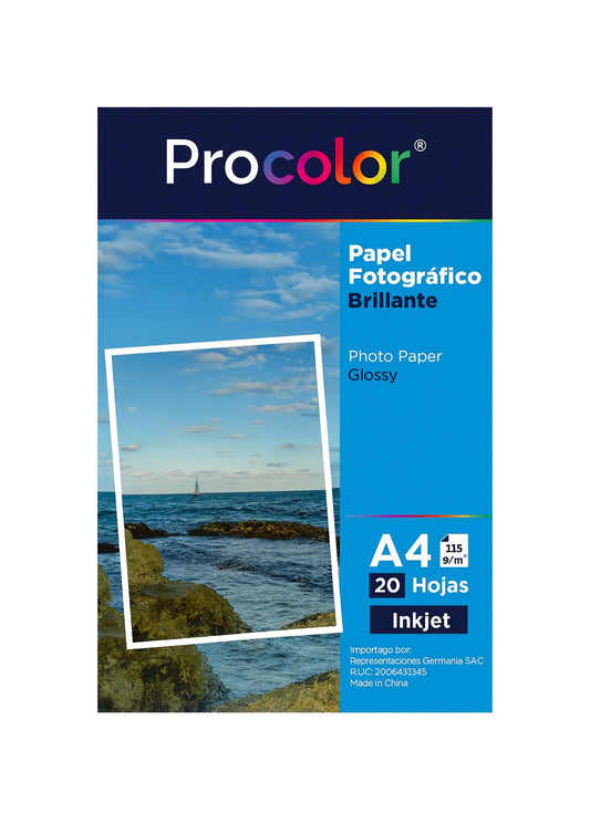 FOTOGRÁFICO 115GR  PAQ. 20 UNID