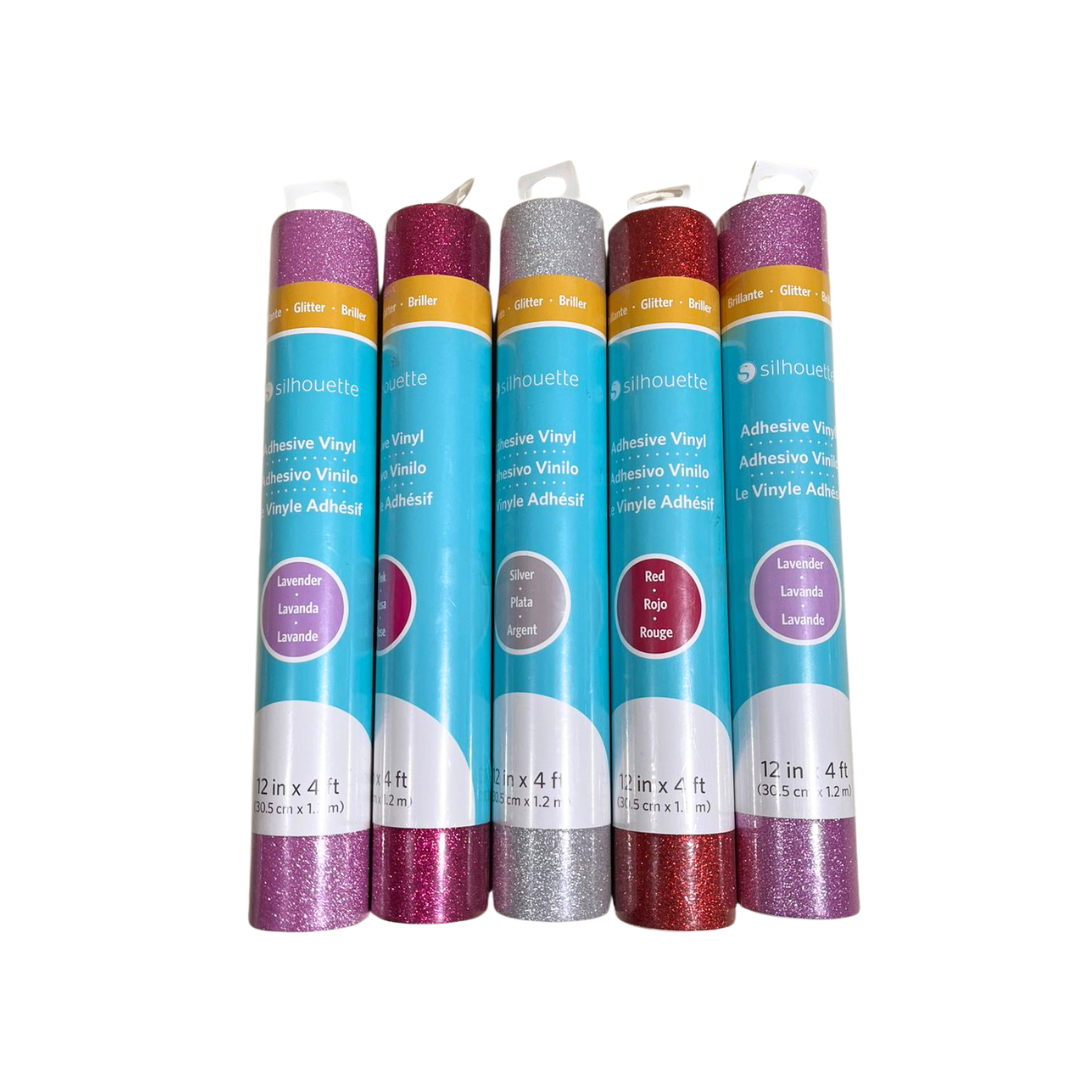 Pack de 5 Viniles de Silhouette  (30.5cmx1.2m)