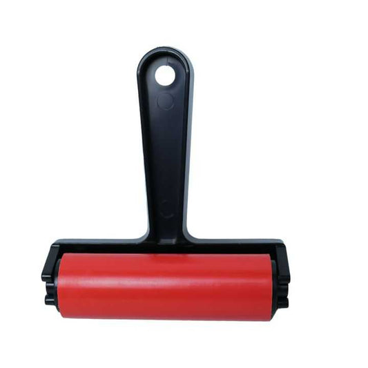 RODILLO DURO ROJO 15 CM