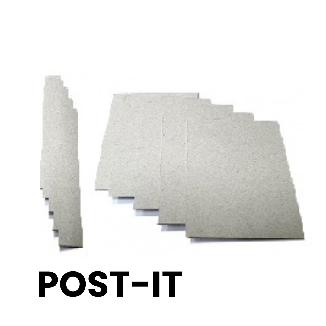 CARTON GRIS POST IT 8.5X8.5 CM PAQ. 20 UNIDADES