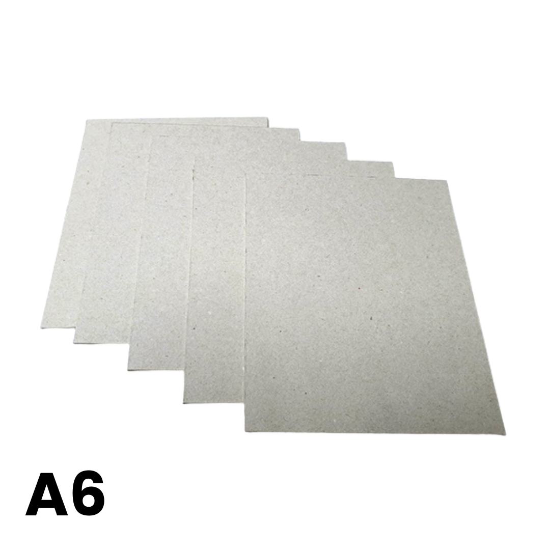 CARTON GRIS A6 11X16 CM PAQ. 20 UNIDADES