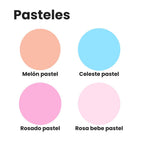 Vinil Adhesivo Pasteles 30 cm x 1m