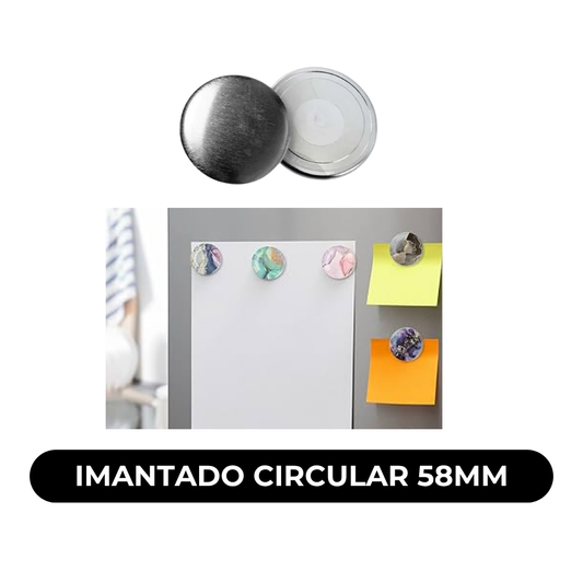 Insumo Imantado Circular x 10 und