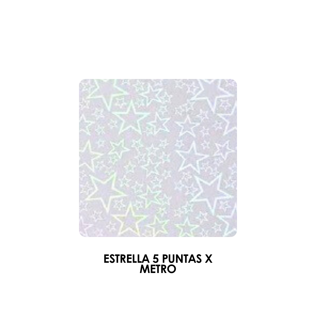 LAMINADO FRIO HOLOGRAFICO X METRO