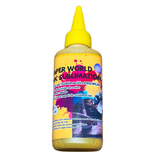 Tinta de sublimacion amarilla